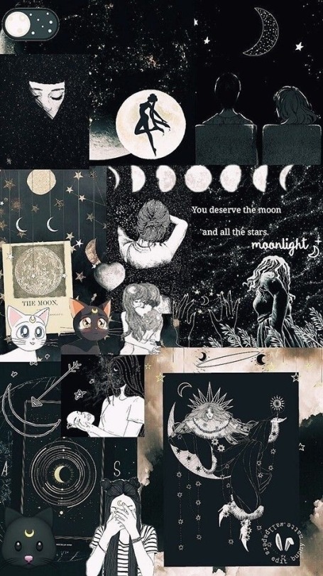 tumblr collage wallpaper,font,illustration,organism,graphic design,technology