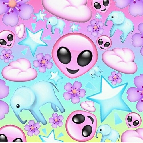 텀블러 외계인 벽지,만화,분홍,디자인,무늬,클립 아트