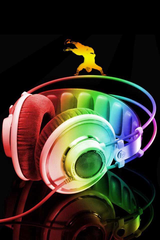 cool headphones wallpaper,headphones,audio equipment,gadget,light,technology