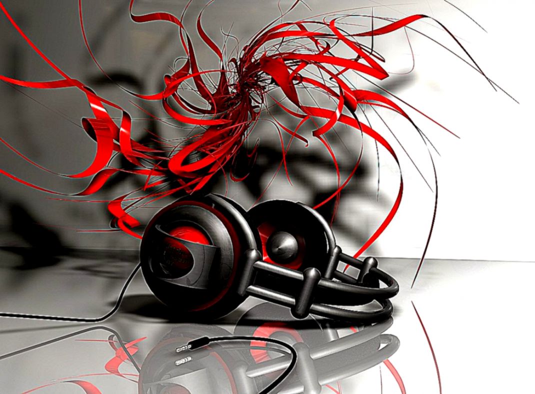 headset wallpaper,audio equipment,red,headphones,technology,graphic design