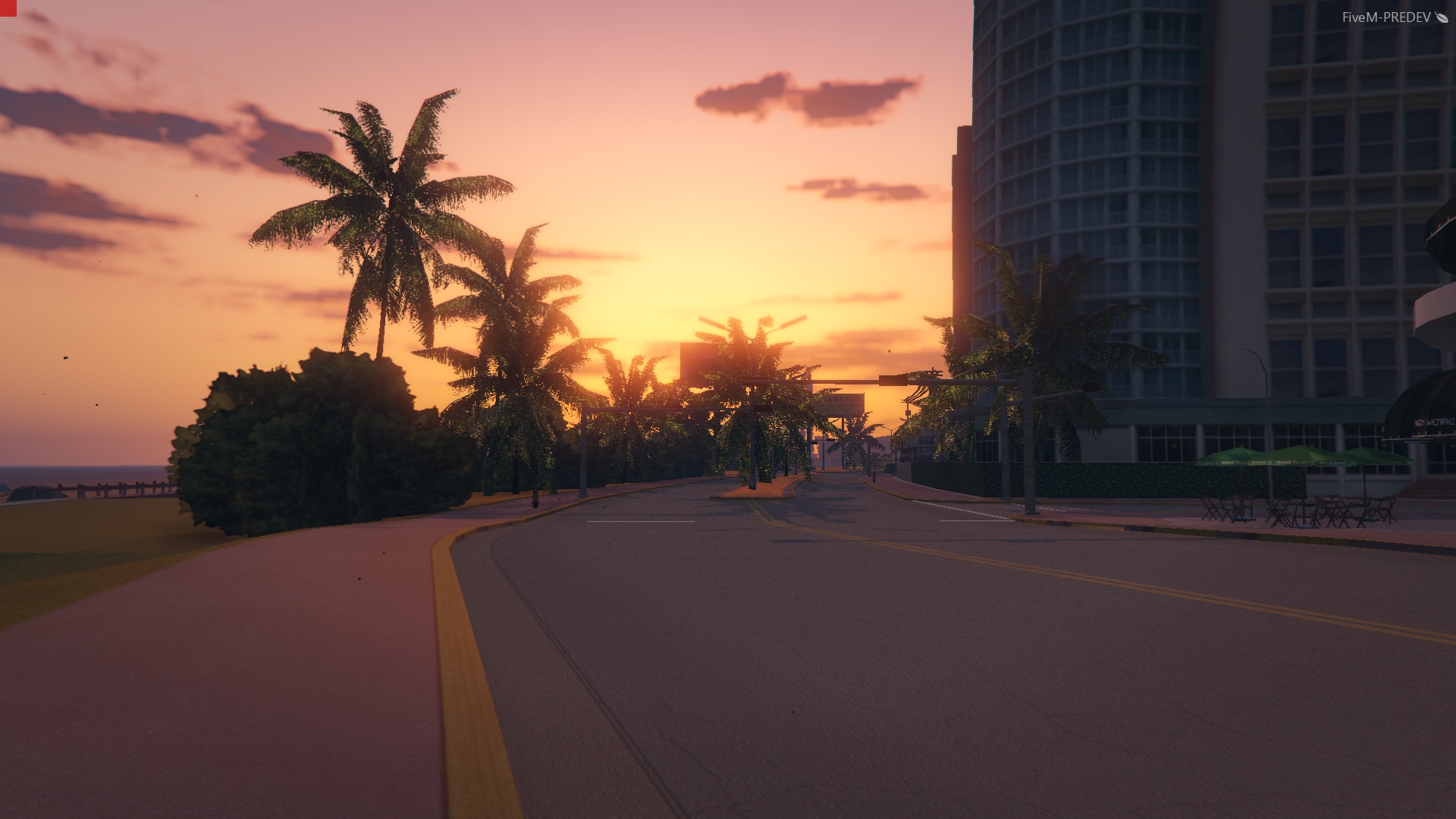 gta vice city fond d'écran hd,ciel,le coucher du soleil,matin,arbre,jour