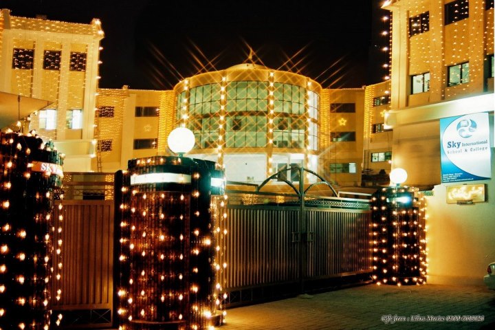 qasim name wallpaper,landmark,metropolitan area,lighting,city,building