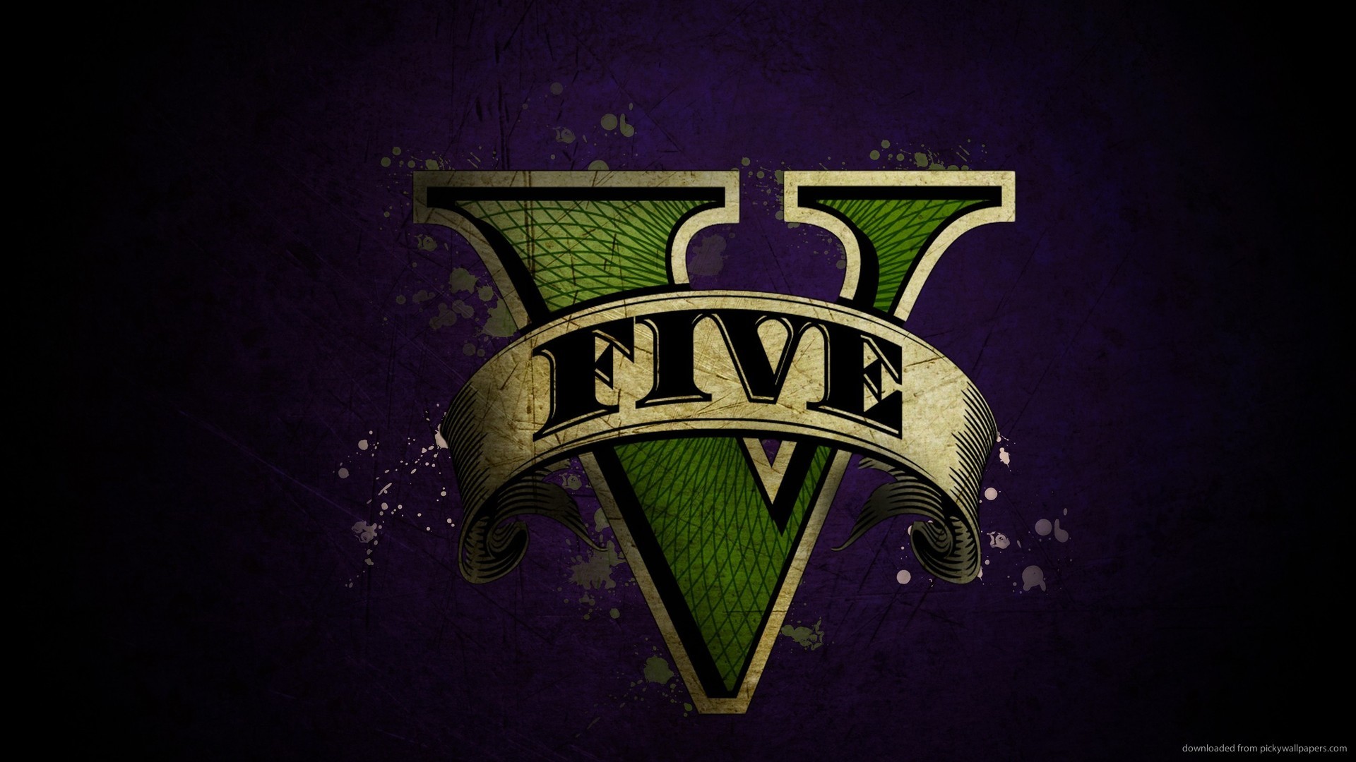 wallpapers de gta v,green,logo,text,font,emblem