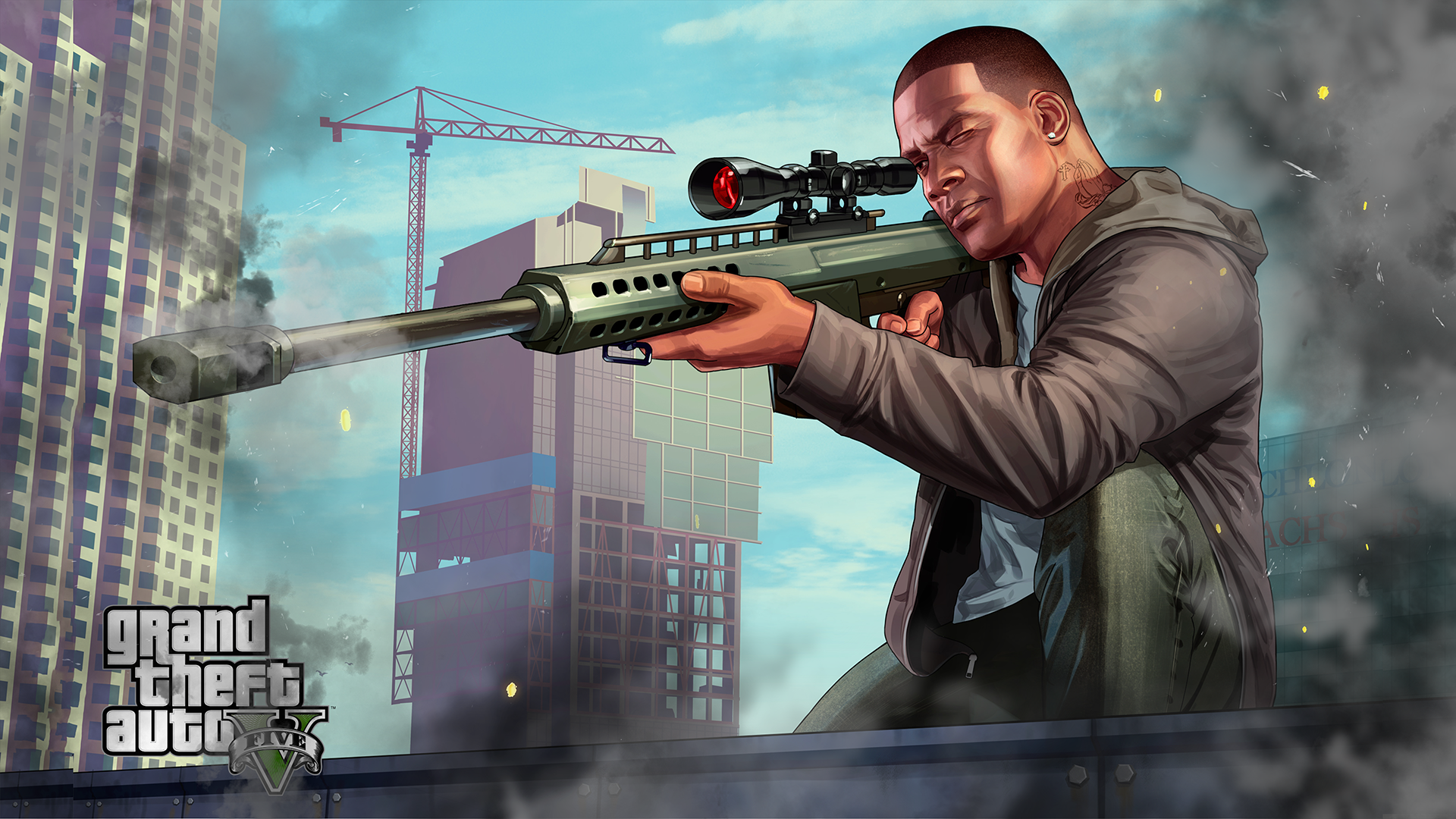 gta 5 wallpaper for pc,action adventure game,shooter game,gun,movie,pc game