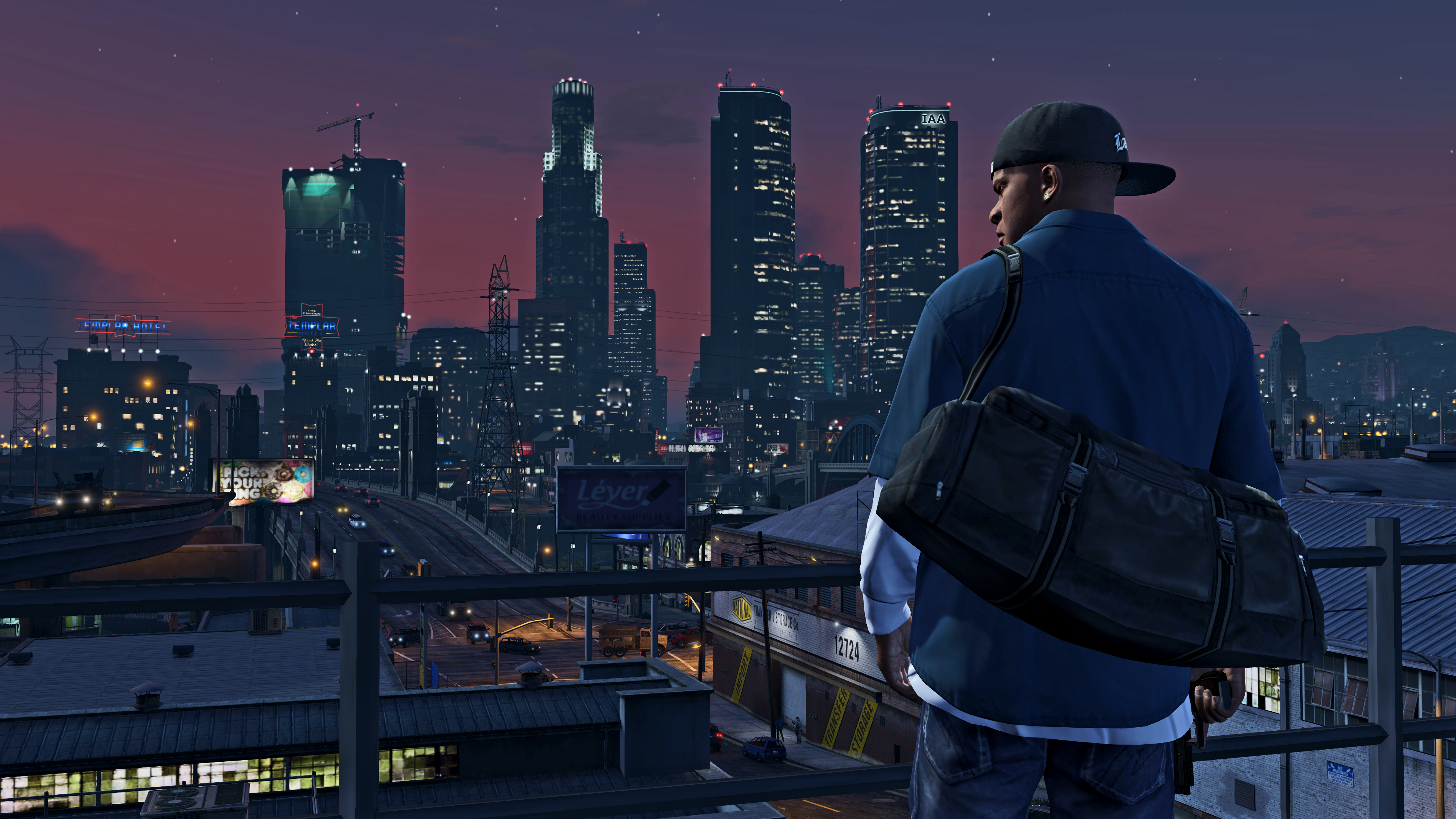 gta 5 fondo de pantalla para pc,área urbana,ciudad,paisaje urbano,área metropolitana,horizonte