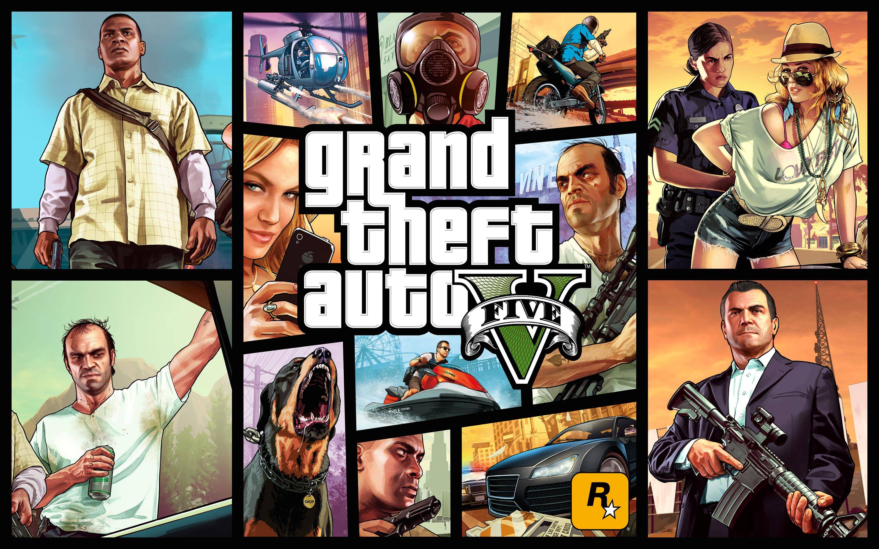 gta 5 wallpaper for pc,movie,art,collage,games,fictional character