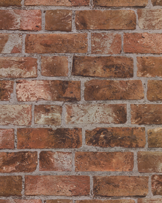Red Brick Grey Mortar WallpaperUse