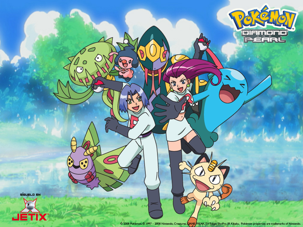 team rocket wallpaper,animated cartoon,cartoon,adventure game,fictional character,animation