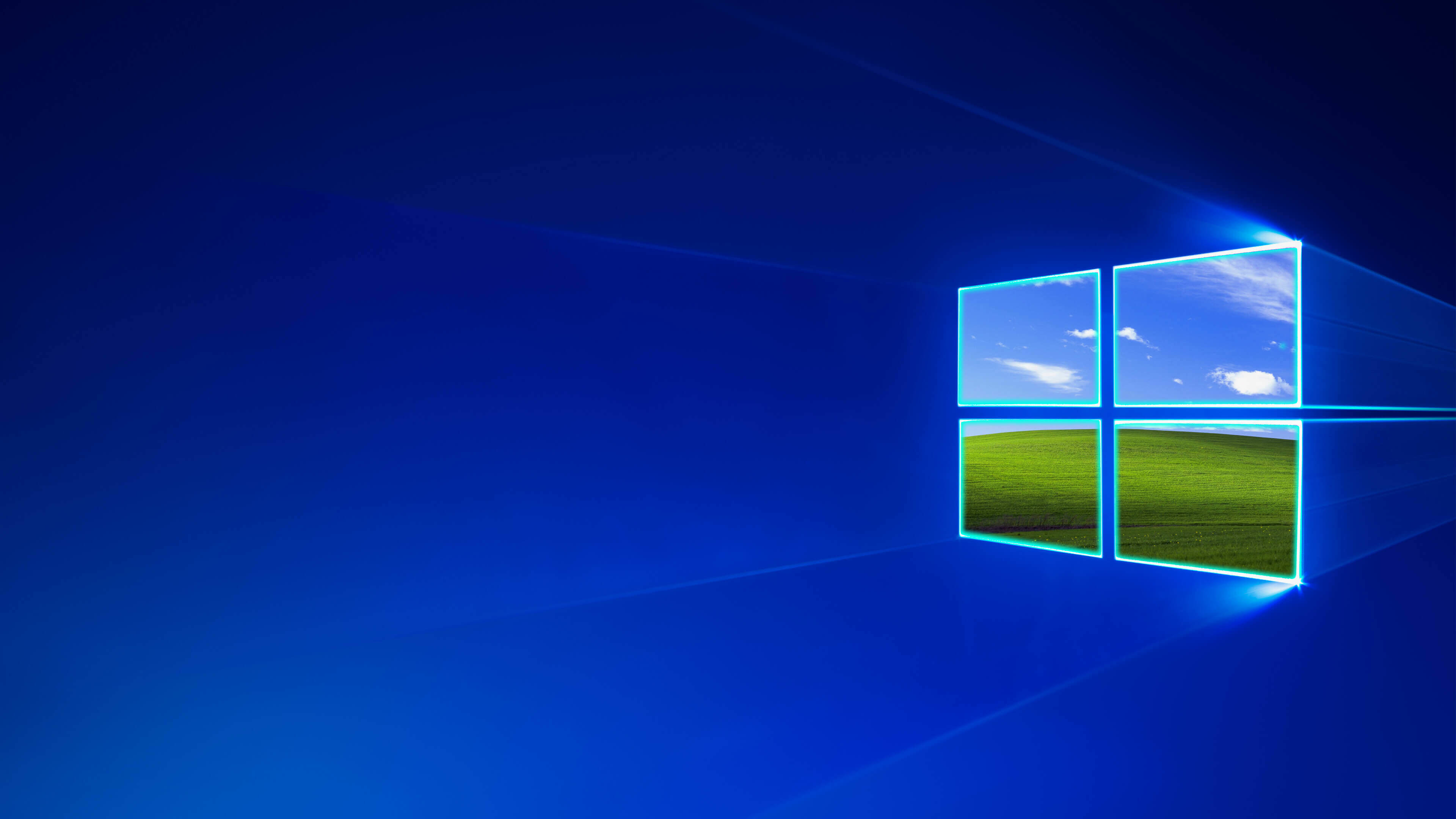 fondo de pantalla de héroe de windows 10,azul,cielo,ligero,tiempo de día,azul majorelle
