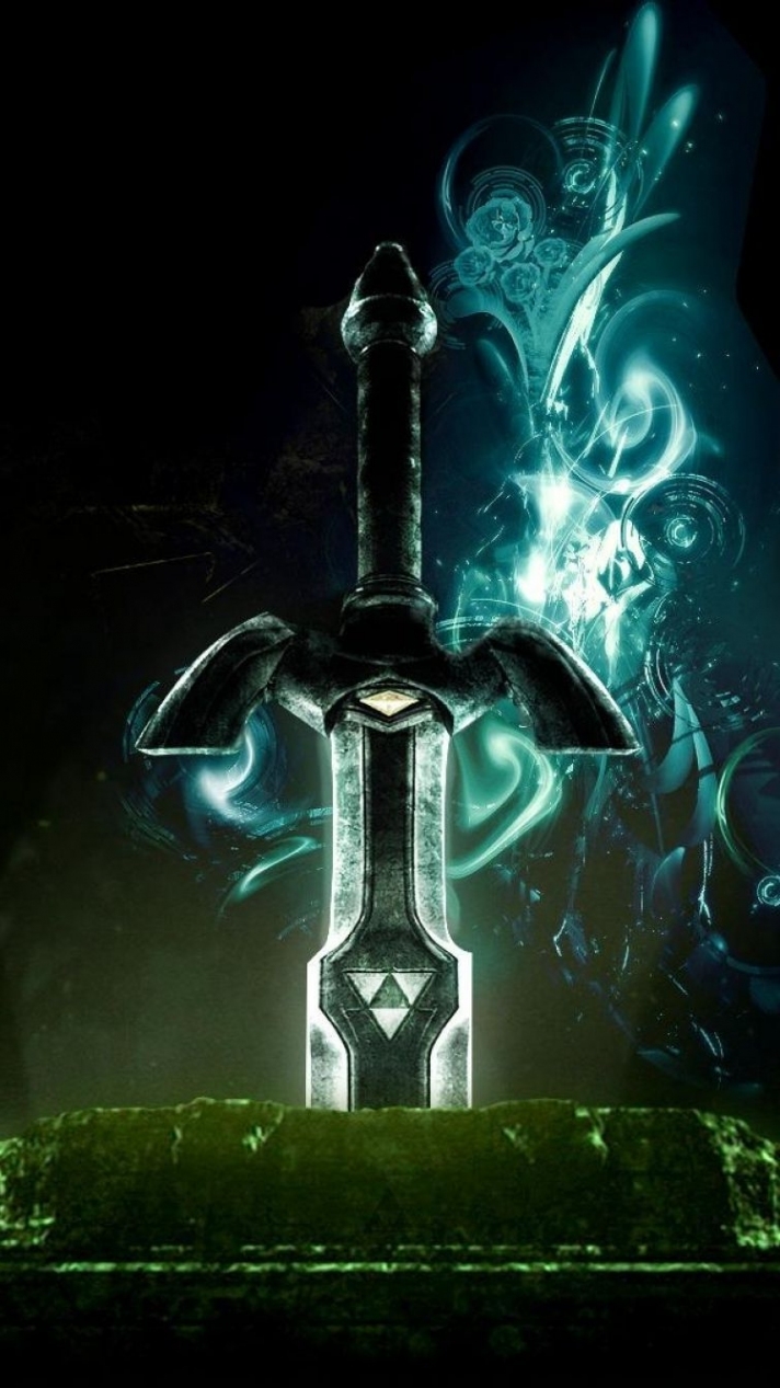 zelda mobile wallpaper,sword,darkness,illustration,graphic design,graphics