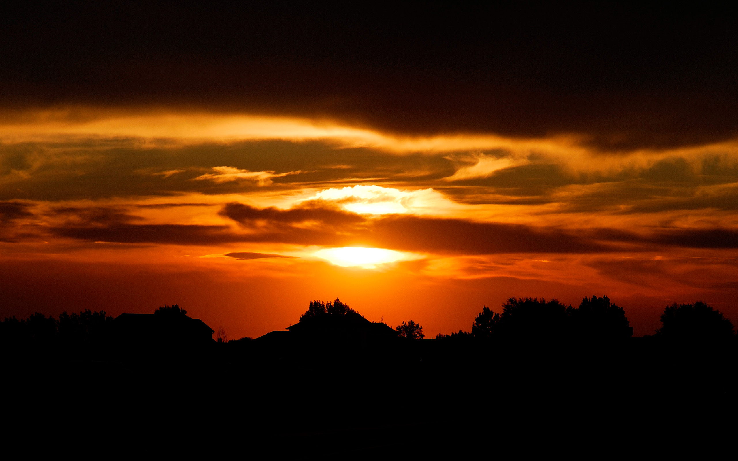 夕日の壁紙無料,空,残照,日没,朝の赤い空,地平線