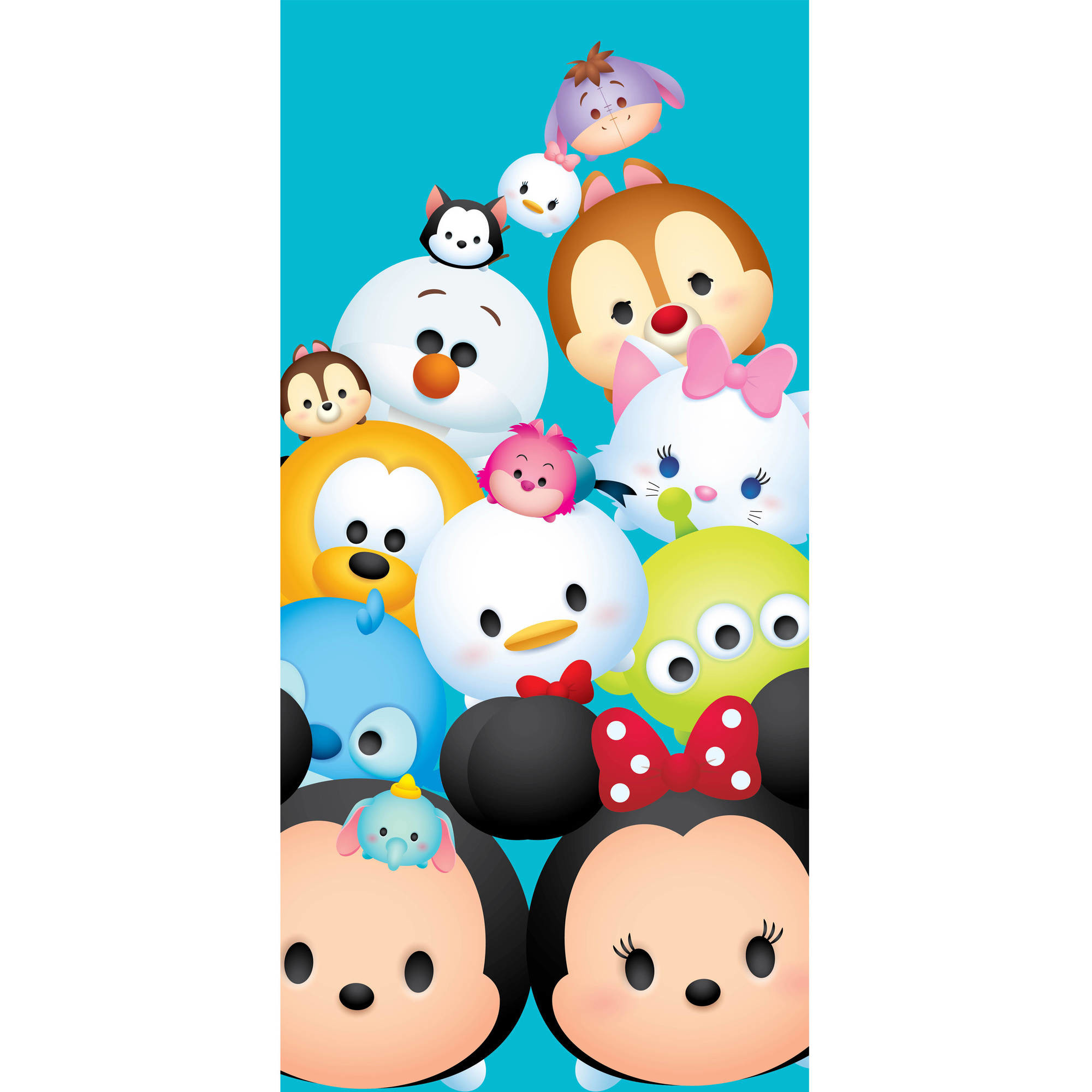 tsum tsum wallpaper android,karikatur,textil ,lächeln