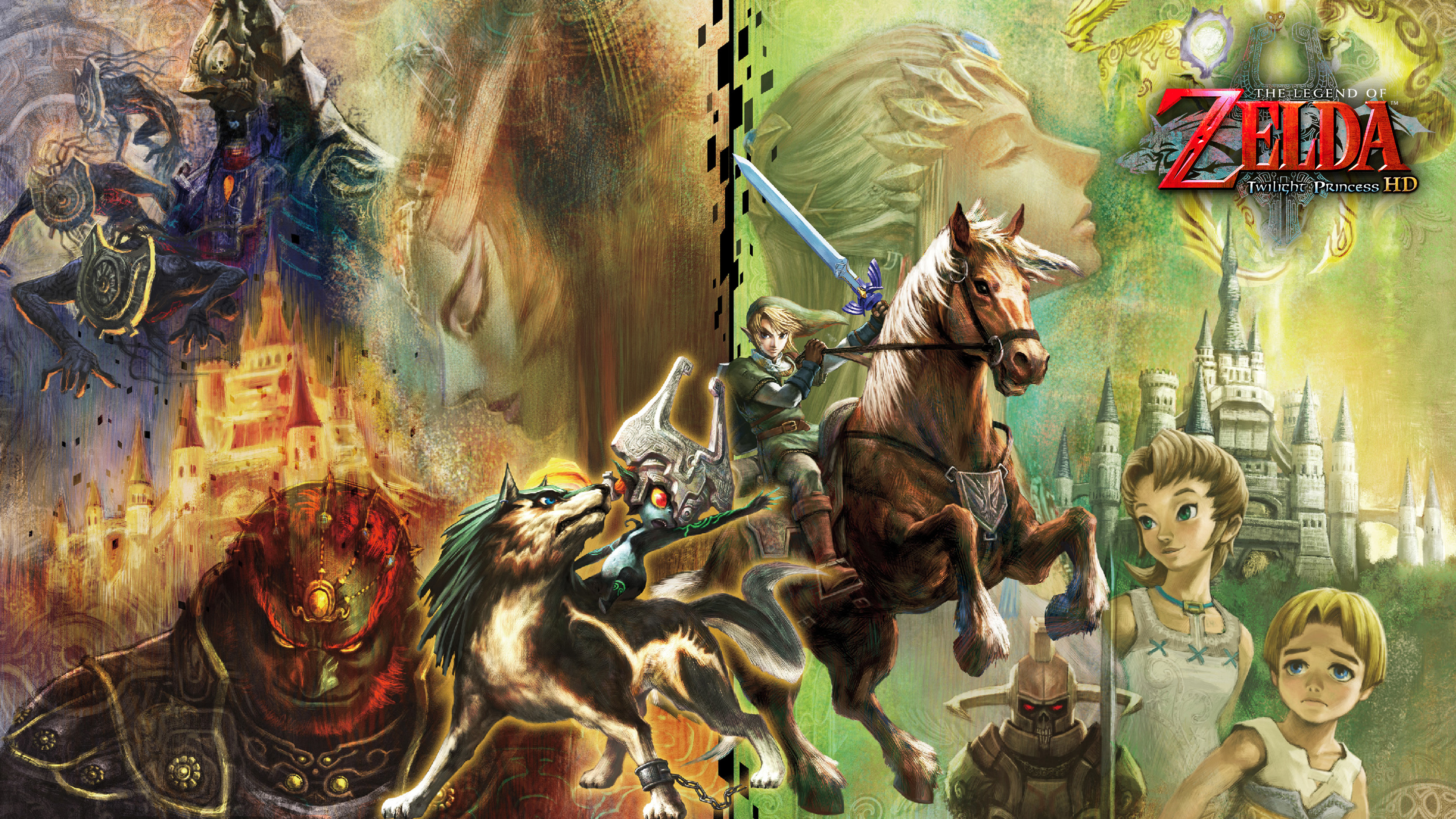 la leggenda di zelda twilight princess wallpaper,gioco di avventura e azione,mitologia,giochi,cg artwork,gioco per pc