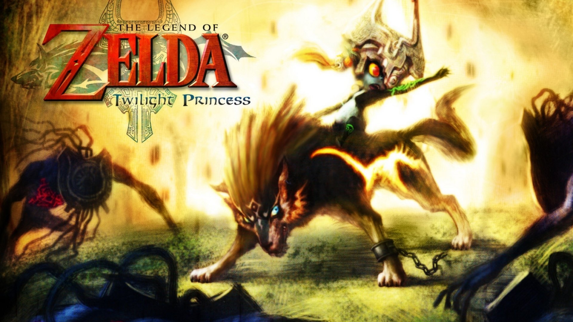 legend of zelda twilight princess wallpaper,action adventure game,demon,pc game,fictional character,cg artwork