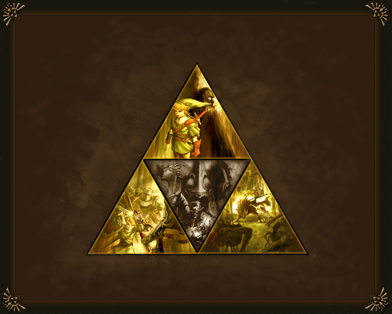 ゼルダの伝説トワイライトプリンセス壁紙,ピラミッド,三角形,記念碑