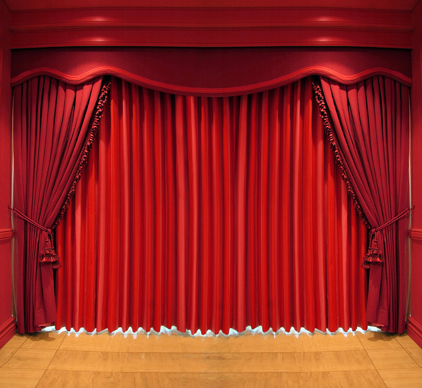 stage wallpaper,curtain,theater curtain,window treatment,stage,red