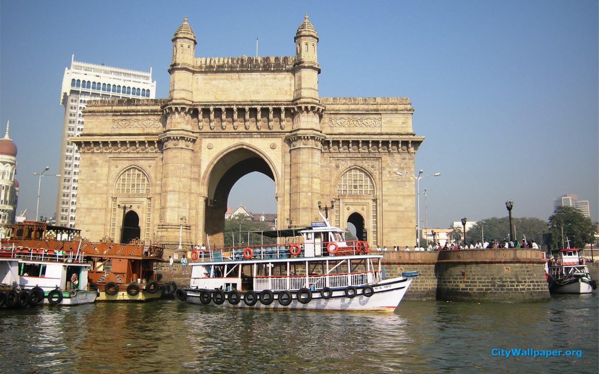 fond d'écran de la ville de mumbai,pont en arc,voie navigable,architecture,tourisme,bâtiment