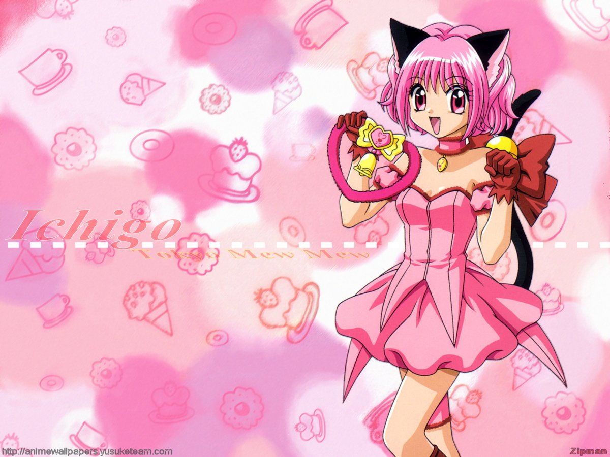 tokyo mew mew wallpaper,cartoon,pink,anime,fictional character,illustration