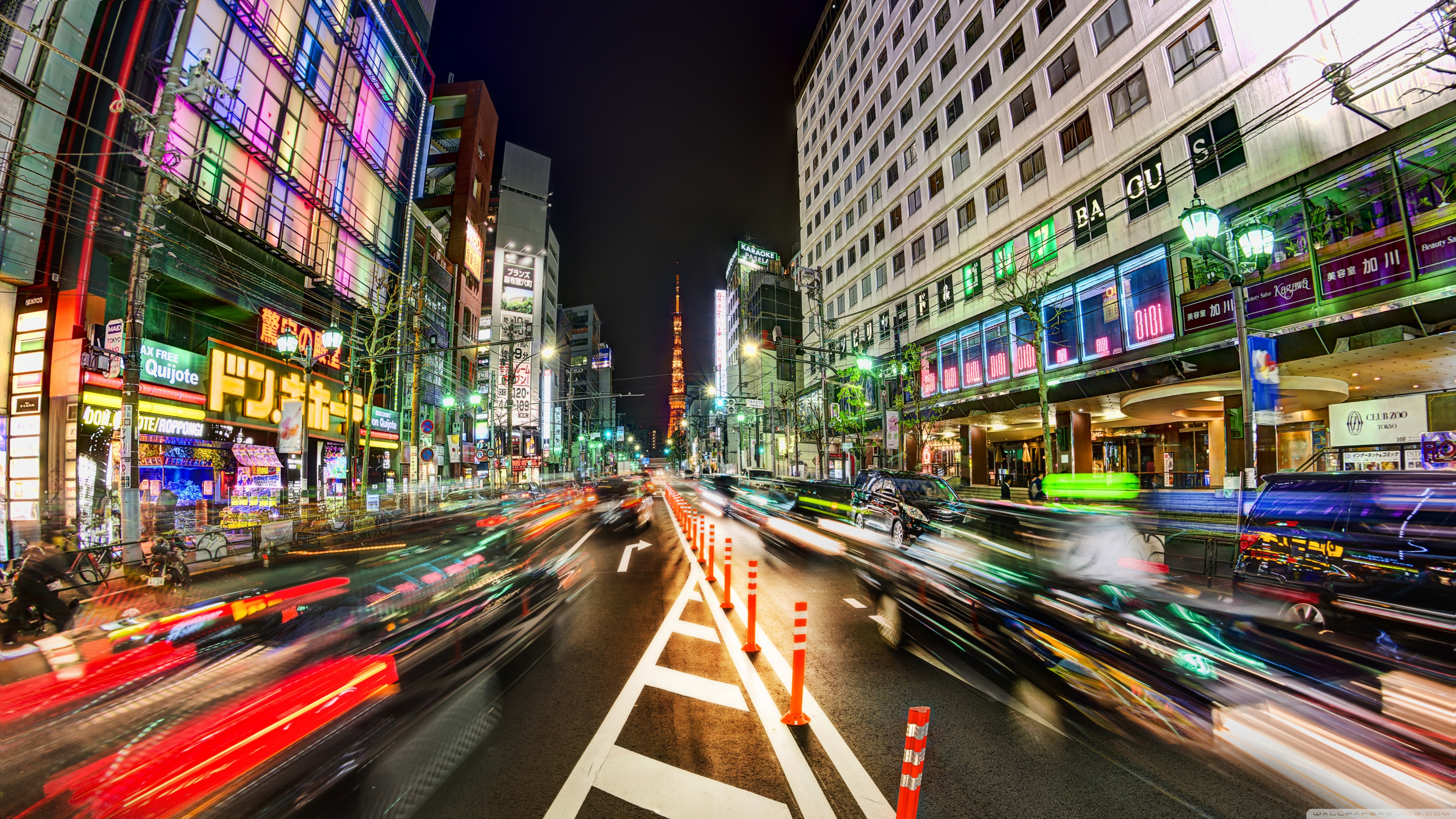 carta da parati della città di tokyo,notte,area metropolitana,area urbana,città,paesaggio urbano