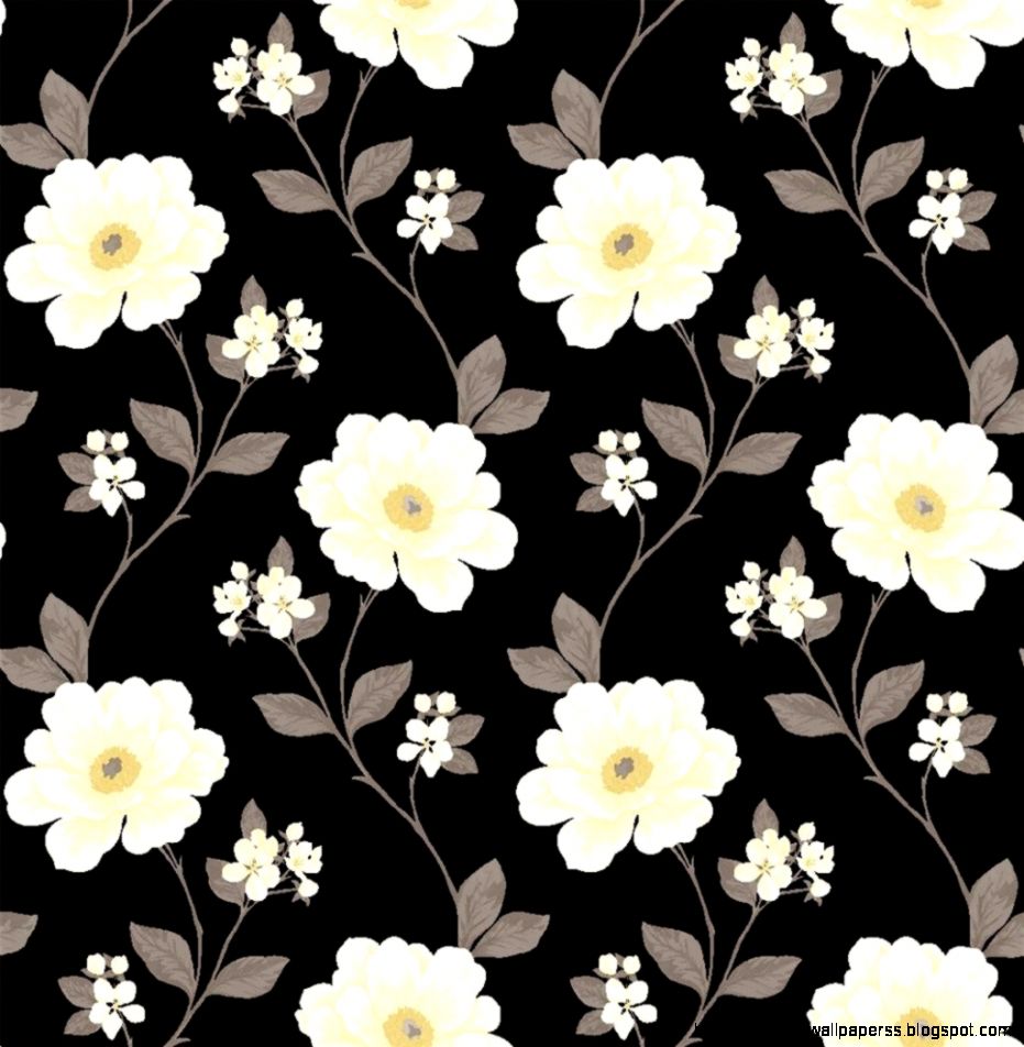 クリーム色の花の壁紙,パターン,花,褐色,工場,設計