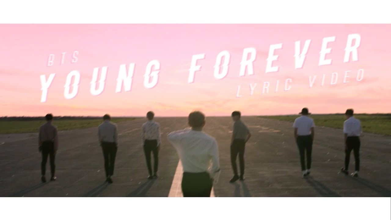 bts young für immer wallpaper,morgen,text,spaß,mannschaft,himmel