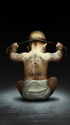 thug life wallpaper iphone,muscle,tattoo,arm,chest,photography