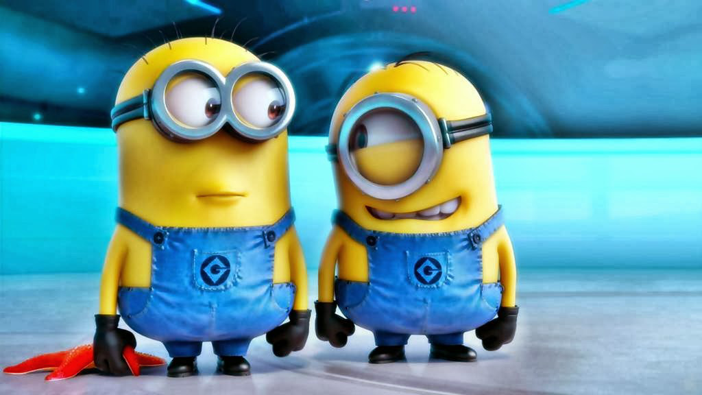 wallpaper de los minions,animierter cartoon,gelb,karikatur,spielzeug,animation