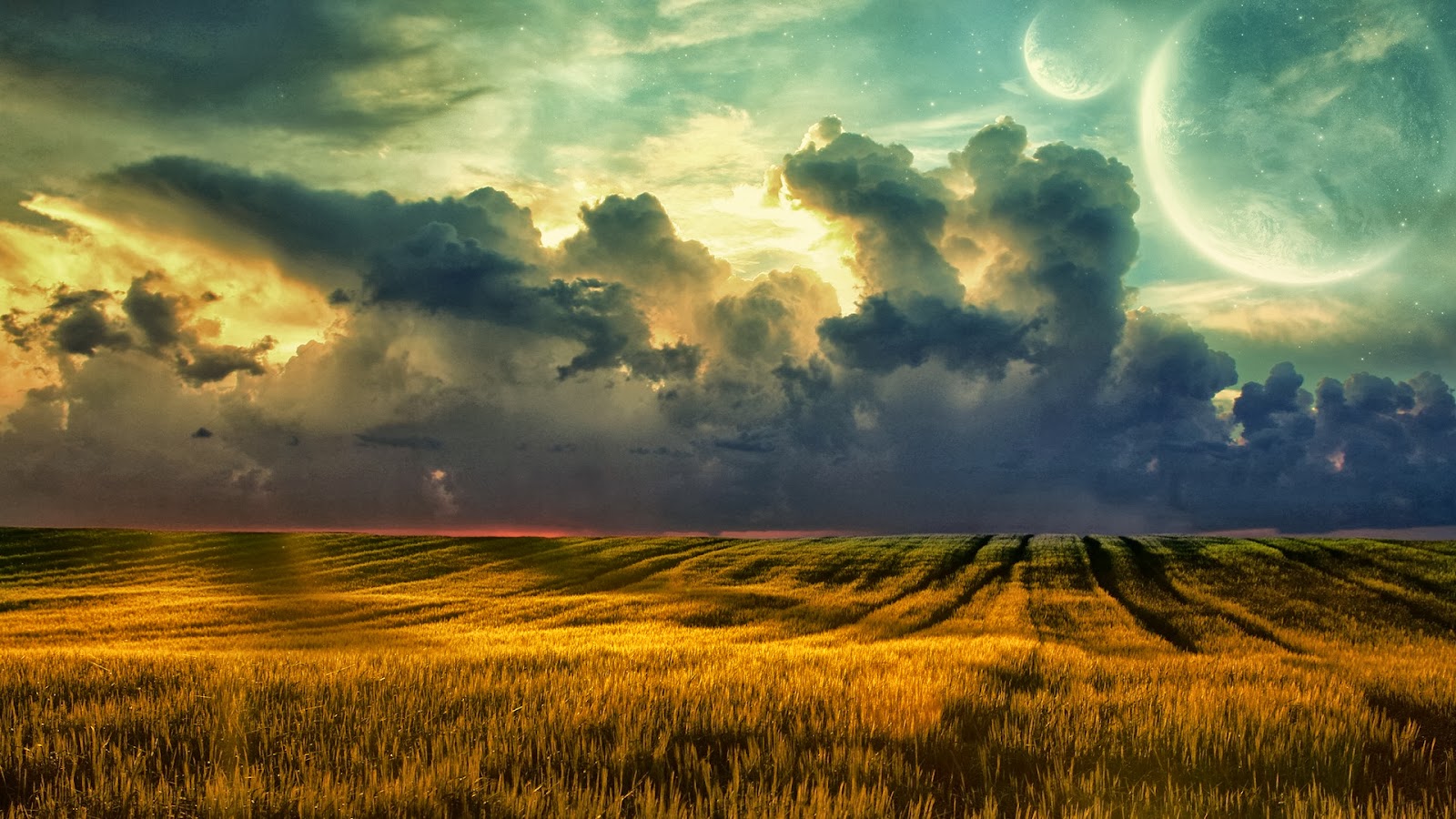 paysage fond d'écran hd 1080p,ciel,paysage naturel,la nature,prairie,nuage