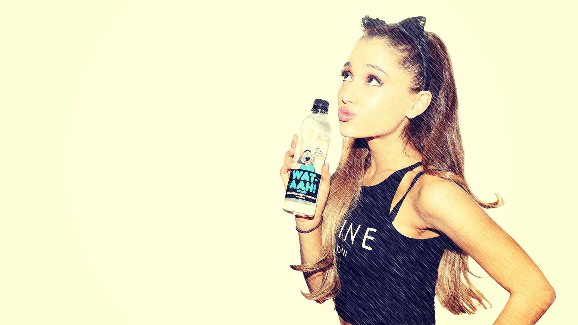 wallpapers de ariana grande,drink,drinking,brown hair,alcohol,long hair