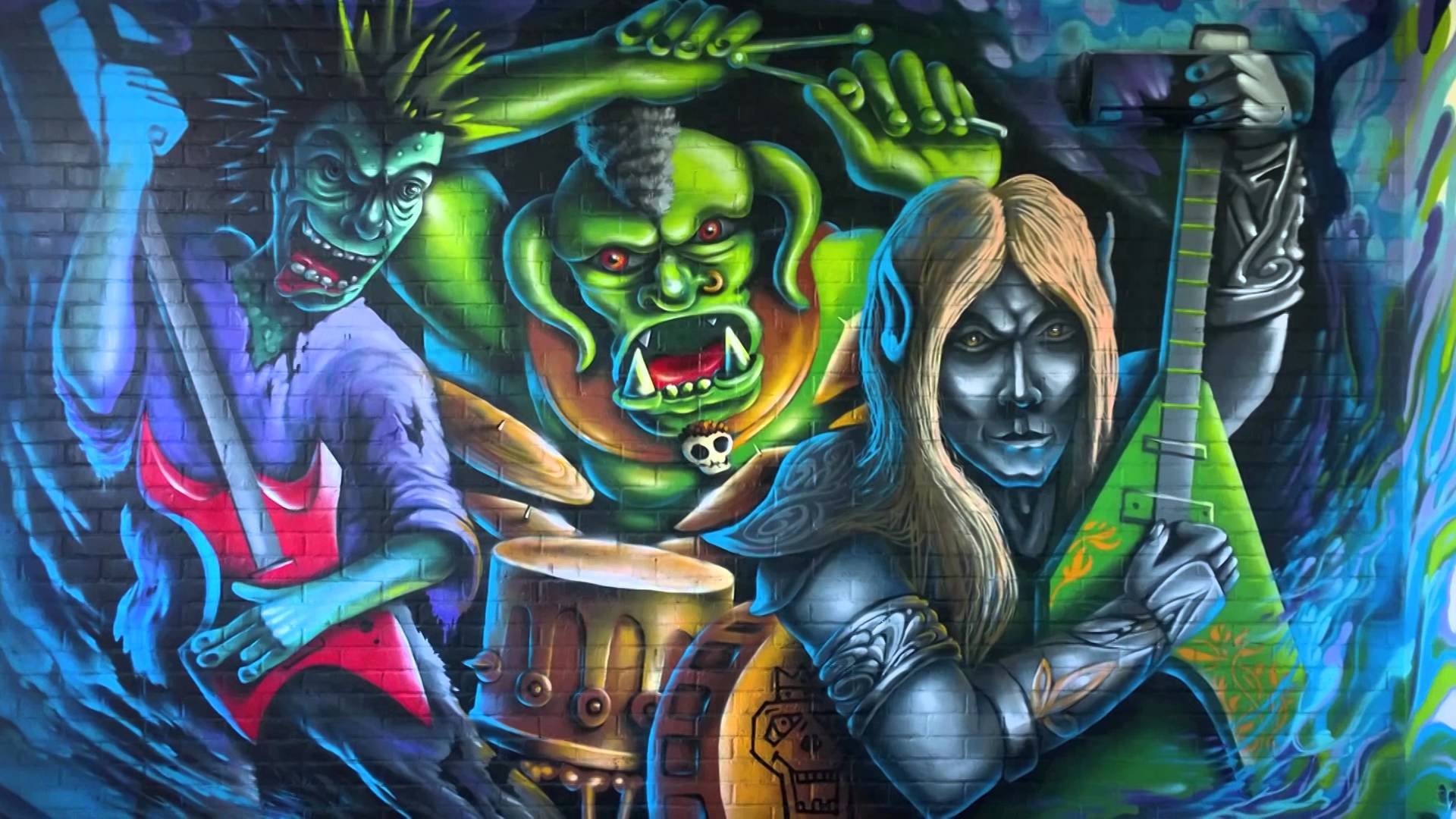 fondos de pantalla de graffiti 4k,pintada,arte,arte callejero,mural,personaje de ficción