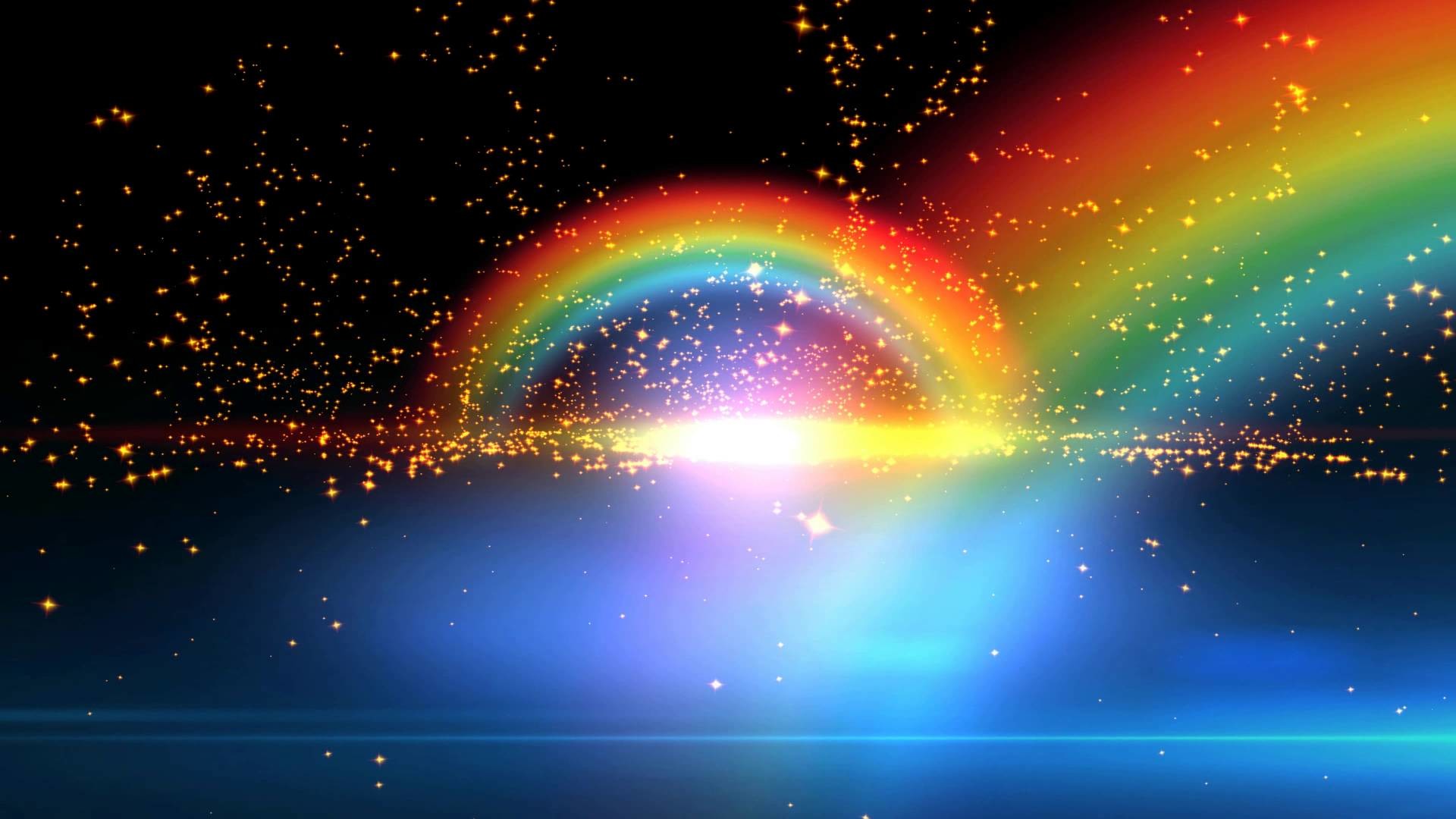 beautiful rainbow wallpapers,nature,atmosphere,sky,light,space