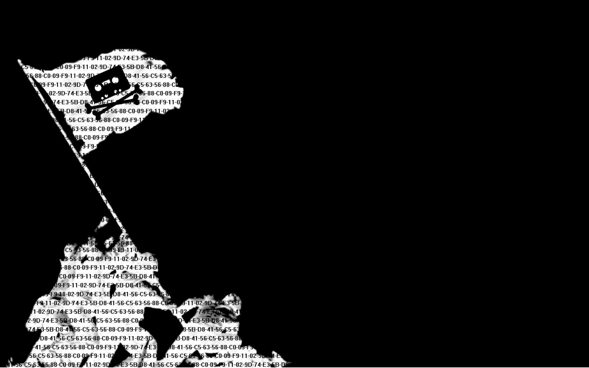 sfondo di hacker hd 1366x768,bianca,nero,bianco e nero,testo,font