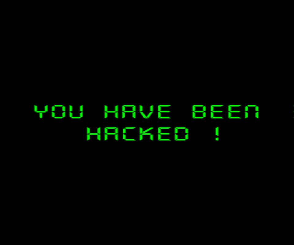 you have been hacked wallpaper,black,green,text,darkness,font