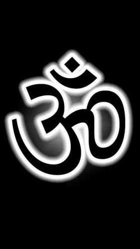 om wallpaper für handys,text,schriftart,grafik,emblem,symbol