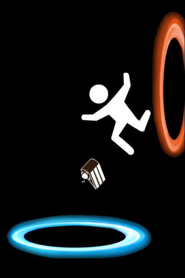 portal phone wallpaper,light,font,text,logo,games