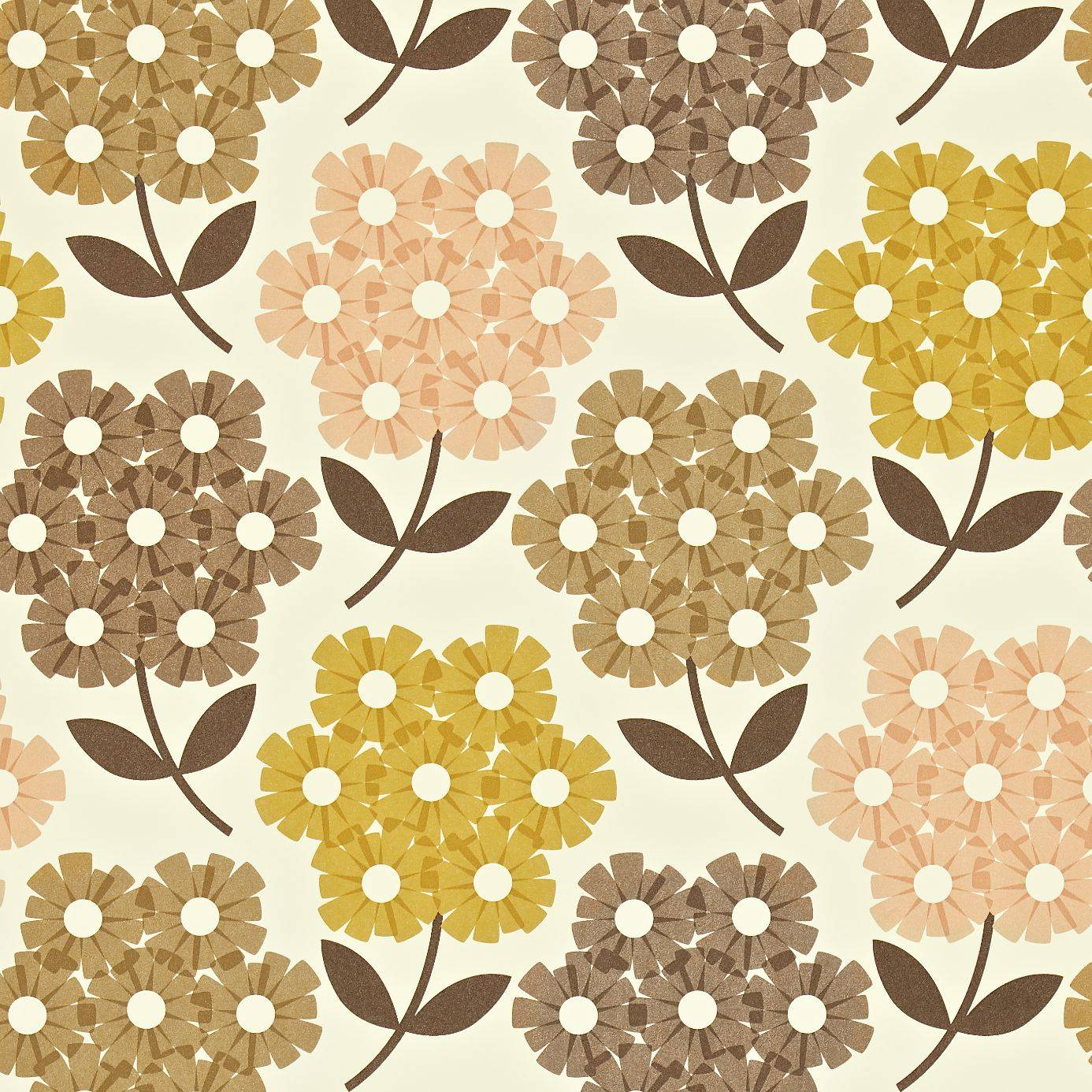 orla kiely style wallpaper,pattern,leaf,brown,wrapping paper,design