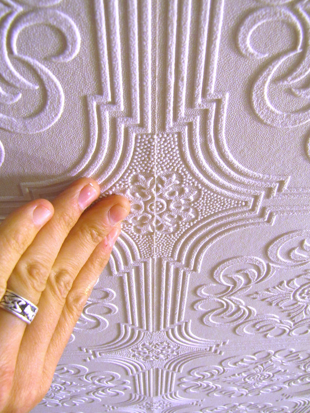 To Hang Wallpaper On A Ceiling How Paintable