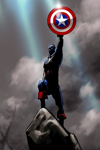 モバイル用キャプテン・アメリカの壁紙,キャプテン・アメリカ,架空の人物,スーパーヒーロー,アクションフィギュア