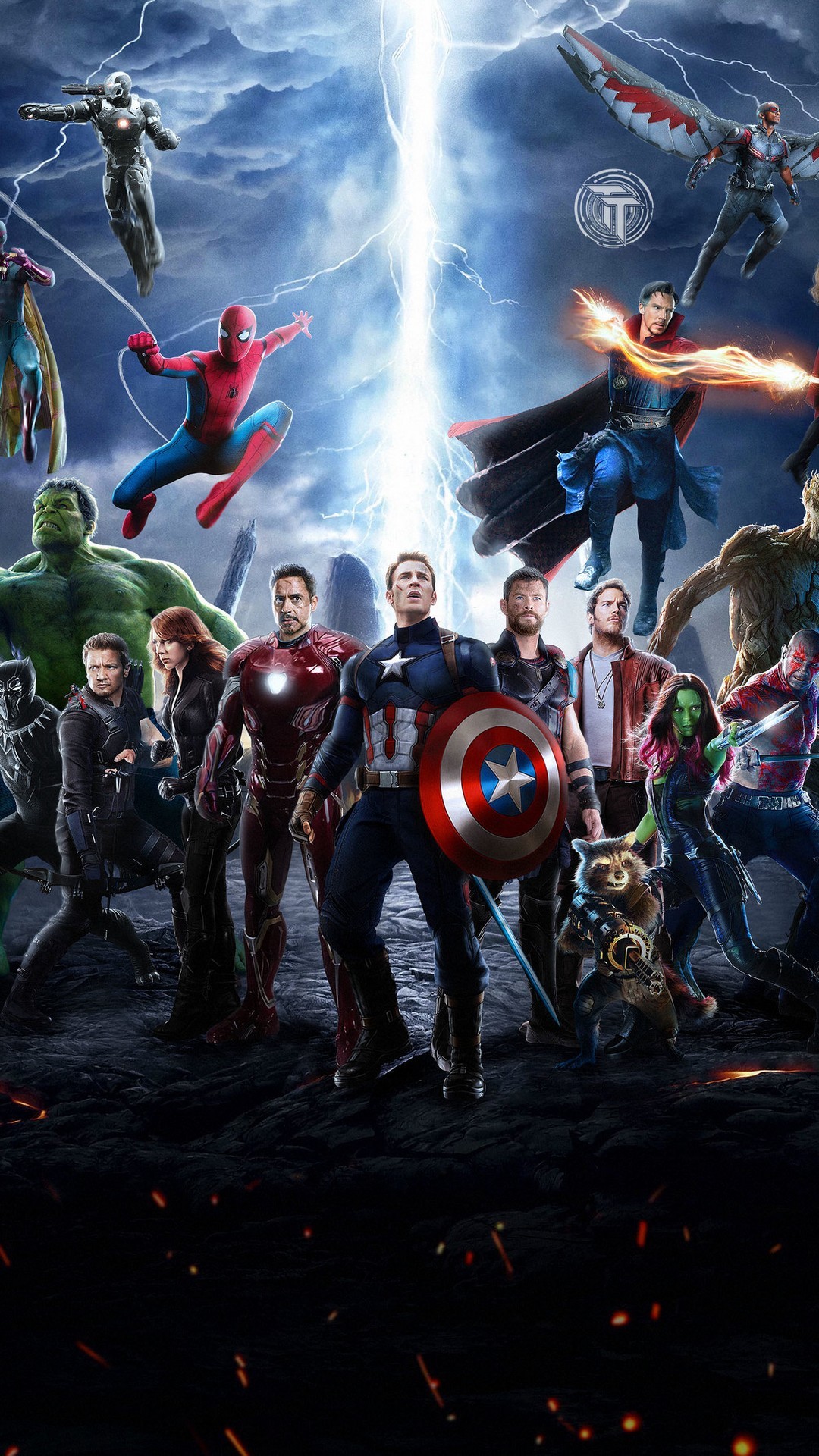 avengers wallpaper for android,fictional character,superhero,captain america,action figure,hero