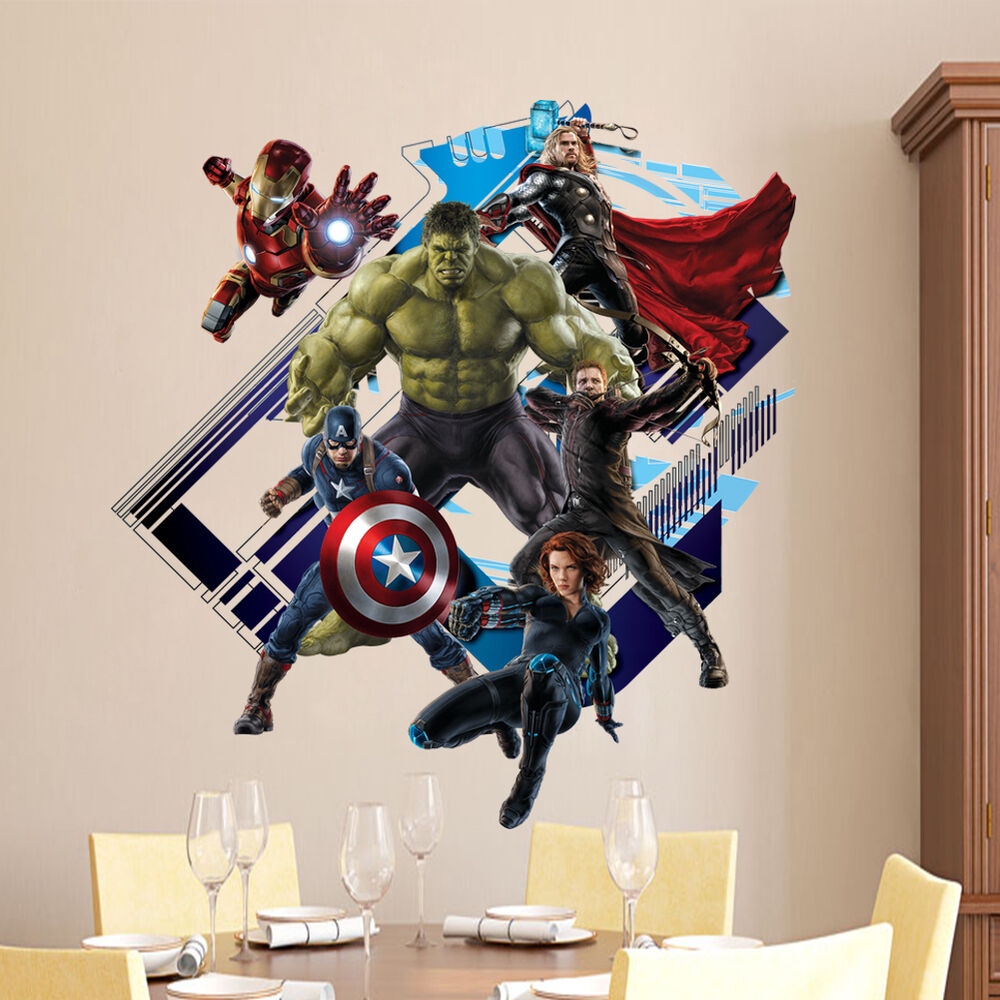 Avengers Wall Stickers- WallpaperUse
