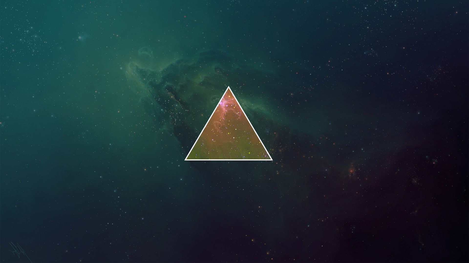 abstract triangle wallpaper,sky,triangle,space,night