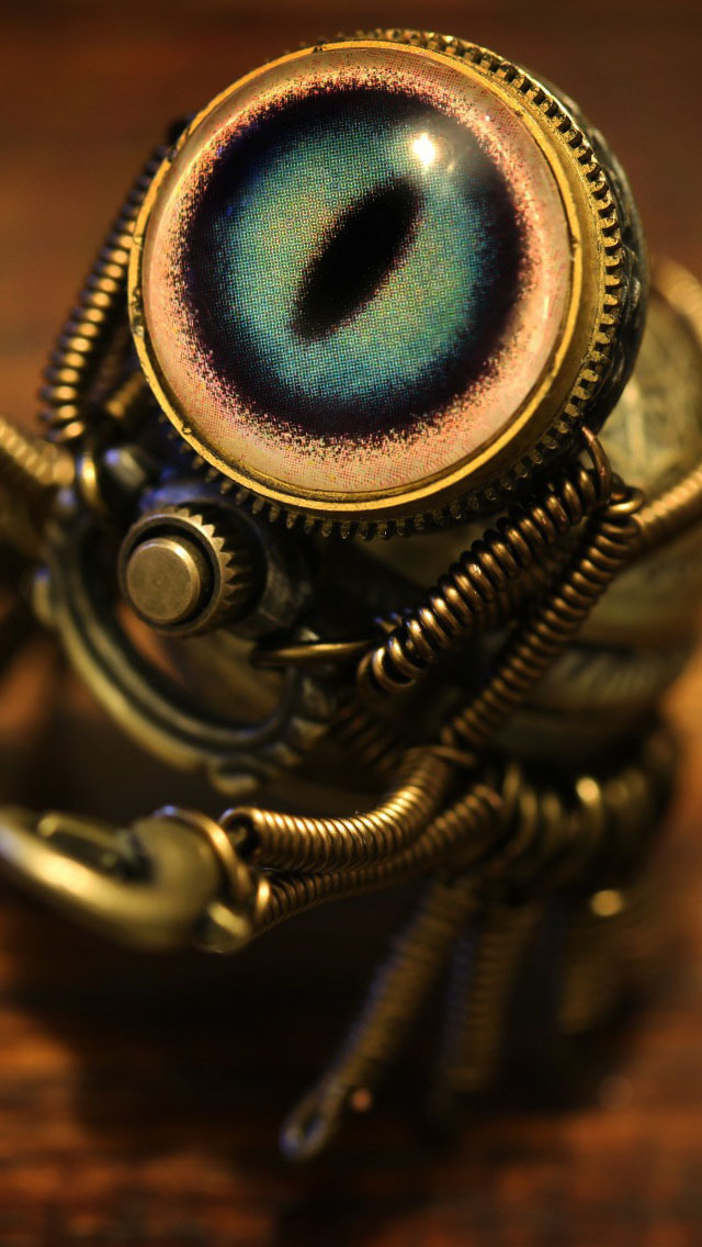 steampunk handy wallpaper,auge,makrofotografie,türkis,nahansicht,technologie