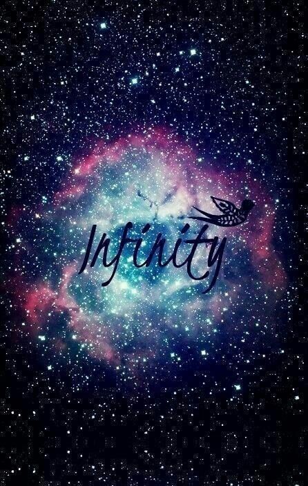 galaxy infinity wallpaper,texto,cielo,objeto astronómico,fuente,galaxia