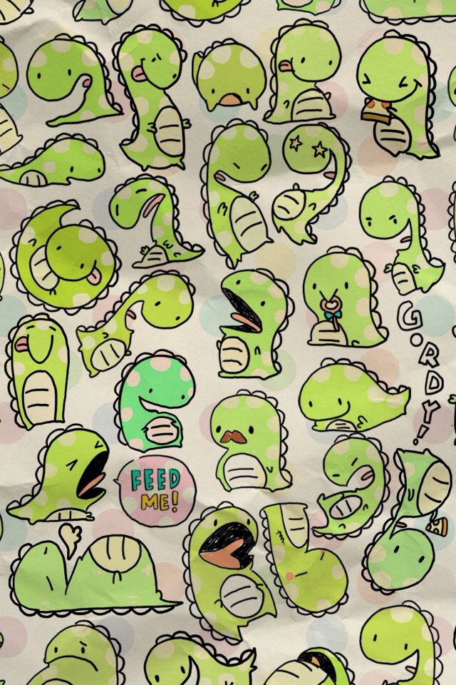 cute dinosaur wallpaper,green,organism,design,pattern,font