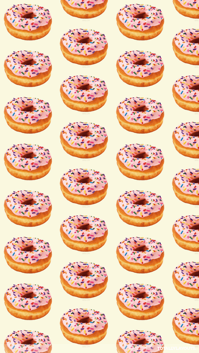 donut wallpaper für iphone,essen,gericht,backwaren,backen,fingerfood