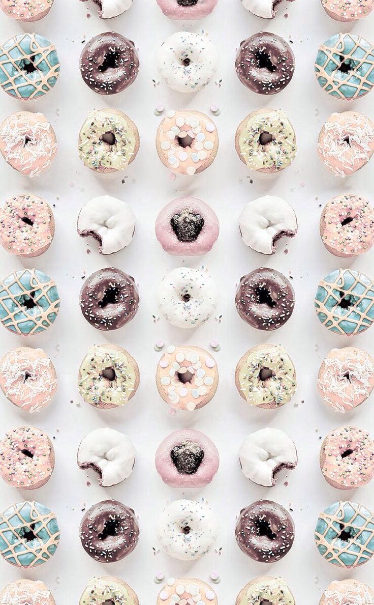 fondo de pantalla donut para iphone,rosado,botón,rosquilla,comida,piedra preciosa