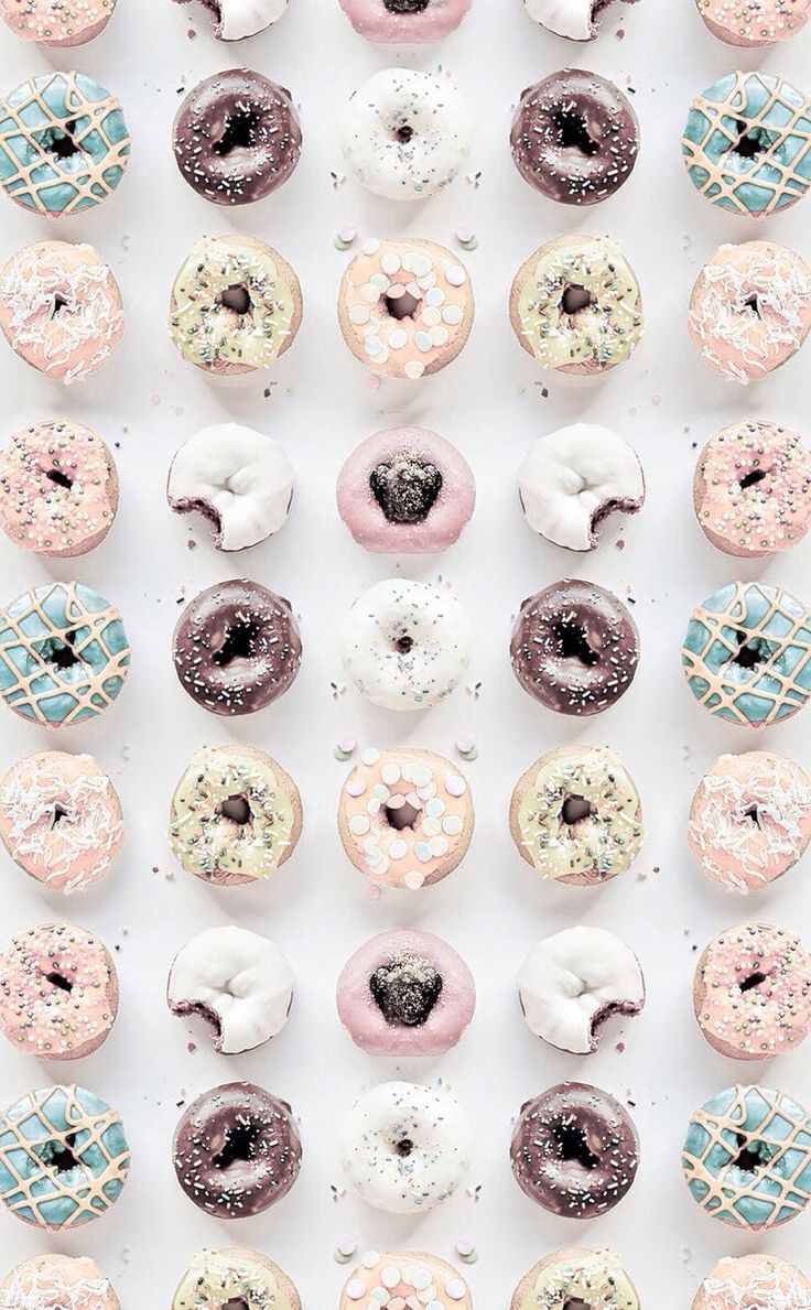 fond d'écran donut pour iphone,rose,bouton,donut,aliments,gemme