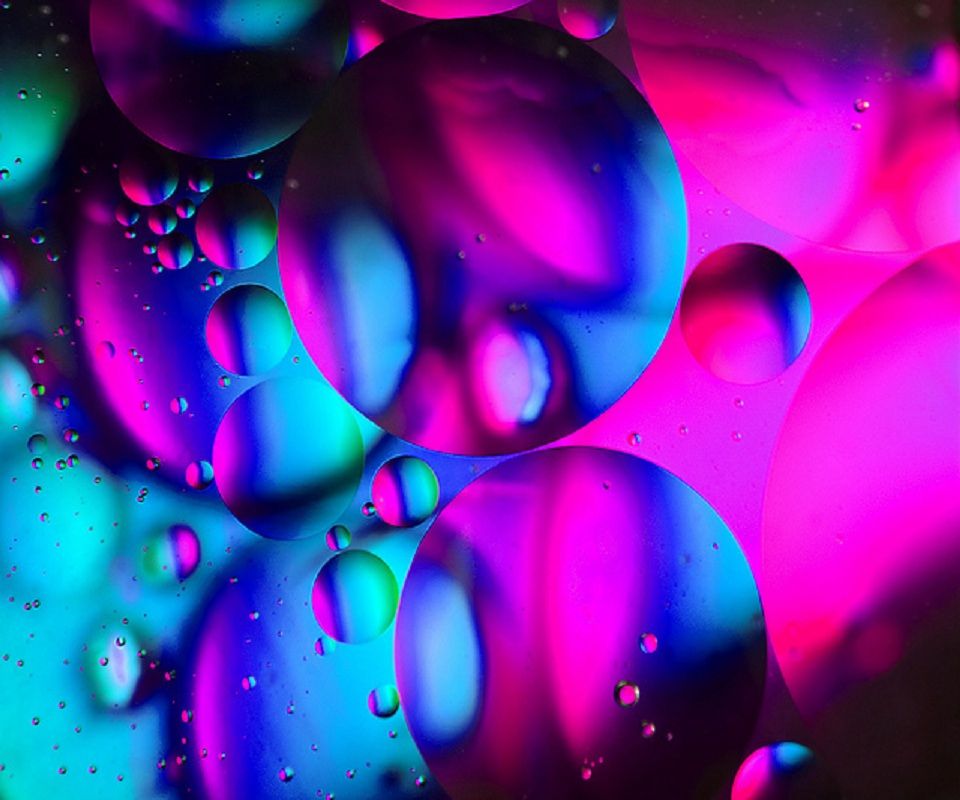 ピンクの泡の壁紙,青い,水,紫の,バイオレット,光