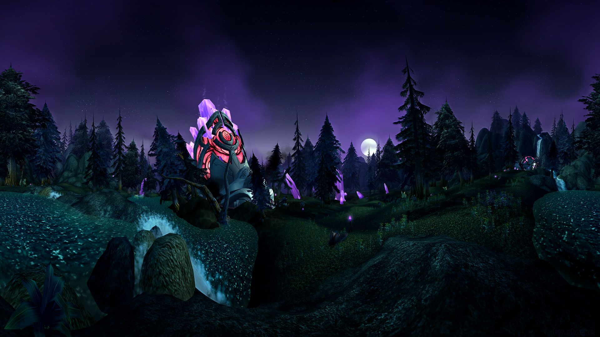 256k wallpaper,action adventure game,pc game,purple,darkness,screenshot