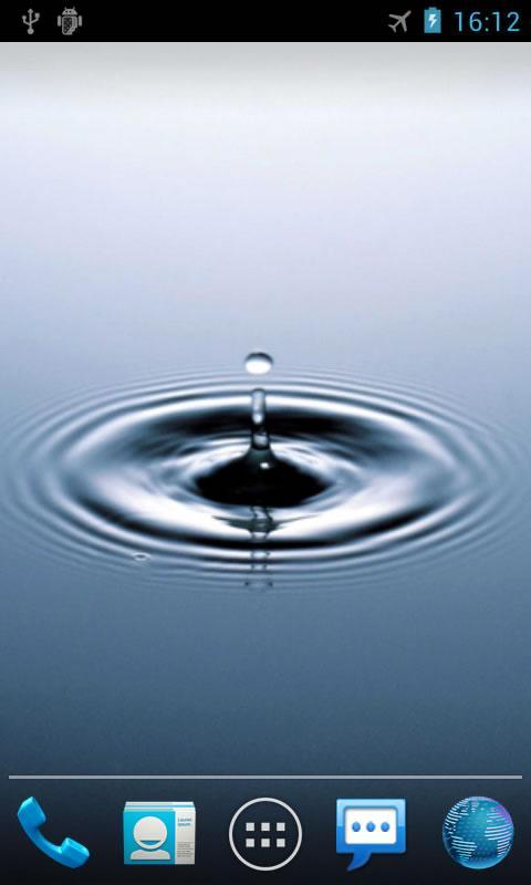 water touch live wallpaper,water,drop,liquid,water resources,screenshot